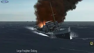 German battleship vs British convoy Atlantic fleet
