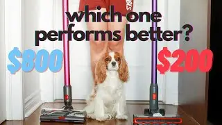 BEST CORDLESS VACUUM FOR HOUSE WITH PETS // Dyson vs Jashen