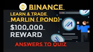 Binance Learn and trade POND answers to quiz