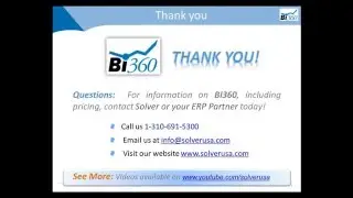 Run live BI360 Reports and drilldown from Excel