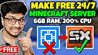 FREE 24/7 Minecraft Server? This Hosting is INSANE | Best Free 24/7 Minecraft Server Hosting