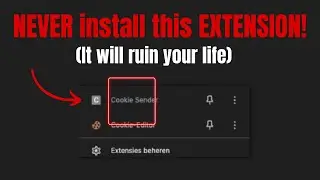How HACKERS use CHROME EXTENSIONS to steal ALL your data with ONE CLICK (It's crazy scary!)