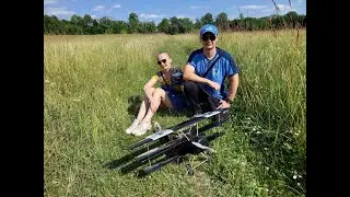 Fokker Dr.1 (Triplane) перед и после посадки (16 07 2023)