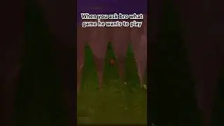 When you ask bro what game he wants to play #minecraft #gta5 #terraria #rdr2 #fortnite