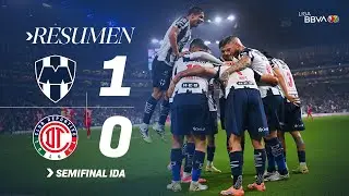 MONTERREY 1-0 TOLUCA | ¡Berterame se inventa un golazo para la ventaja Rayada! | Apertura 2025