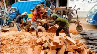 যেভাবে মেশিন দিয়ে ইট থেকে খোয়া ভাঙ্গবেন | How to break a brick from a machine