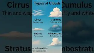 Types of Clouds: Did you know this? 