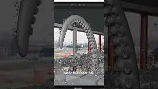 [VFX BREAKDOWN] Octopus destruction vfx in blender3d