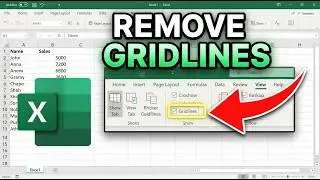 How to Remove Gridlines in Excel (2026) | Hide Gridlines in Microsoft Excel