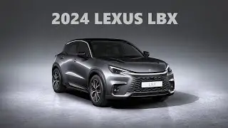 New 2024 Lexus LBX 👌 Luxury Small Hybrid SUV  and don't call it Yaris Cross!