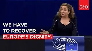 We have to recover Europe's dignity.