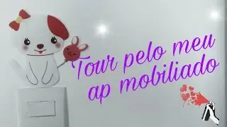 Diário de uma mudança | Tour pelo ap mobiliado #Parte2