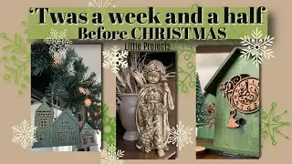 CHRISTMAS Little houses and more "FAKING BRASS"