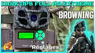 HUNTING CAMERA SETTING DARK OPS ▬?▬ # BROWNING trailcam