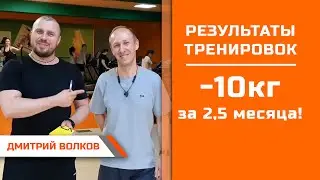Дмитрий Волков  Минус 10кг за 2,5 месяца1