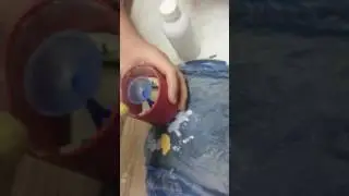 Паковка бюгеля огнеупором Мега зубной техник