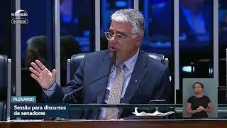Senator Eduardo Girão pays tribute to Senator Paulo Paim.