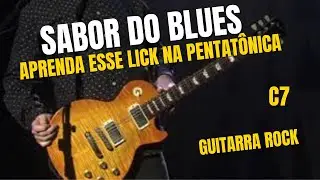 Lick Pentatônica C7