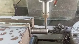 slot cutting on vmc machine