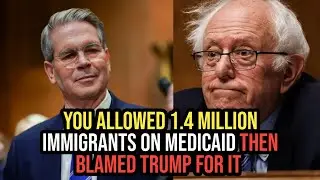 1.4 Million Migrants on Medicaid?” – Bessent DESTROYS Bernie Sanders In CONGRESS 
