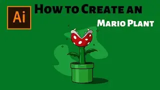 How to Create A Mario Plant | Adobe Illustrator