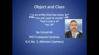 Objects and classes in C++