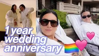 MARRIED FOR A YEAR!! (our anniversary staycation, LGBT couple)