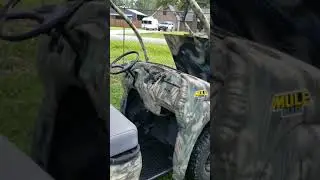 Camo Kawasaki Mule. no more dull hood issues