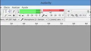 Audacity tutorial ¿Cómo escuchar sonido mientras se graba? (Karaoke)