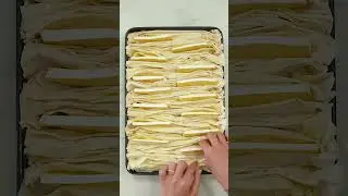 Fig and Brie Fillo Crinkle Pie | Мятый пирог «Филло» с инжиром и бри