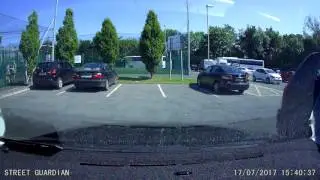 Outside +26.5C, Dashboard +85C, Dashcam +60C (Part 4). Measured with CEM DT-8866
