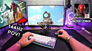 [POV] PROJECT BLOODSTRIKE EMULATOR 60 FPS MAX GRAPHICS | KEYBOARD & MOUSE SOUND (ASMR CHILL😴)