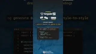 New in Angular 21: ngStyle Migration to Style Bindings 