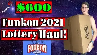 Our $600 Funkon Virtual Convention Lottery Haul! What did Funko mess up? Good or Bad?