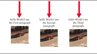How to Place Three Paragraphs Next to Each Other With CSS - VS CODE