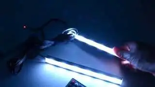 1M alu profile RGB under cabinet led light kit RF Controller moderix