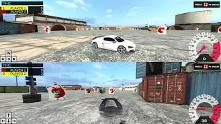 Игра Гонки на Двоих 3Д   Играем в прятки