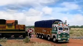 new gameplay||rail line crossing 🚸#truck ||#indian truck||android gameplay impossible driving skill