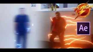 The Flash- Efeito de atravessar parede (After Effects)