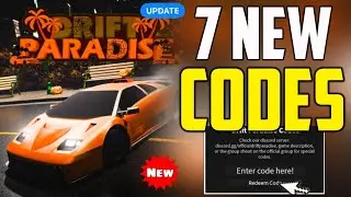 Hurry Up🚨NEW CODES PROOF FOR DRIFT PARADISE CODES ROBLOX 2024 DRIFT PARADISE CODE