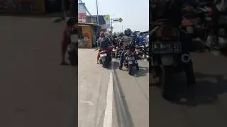 Situasi  lalu lintas arah plyover cibodas tangerang