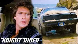 K.A.R.R. is unearthed at the beach | Knight Rider Germany