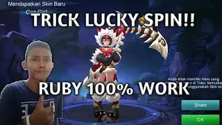 TRICK LUCKY SPIN RUBY!! 100% WORK!! - Mobile Legends Indonesia