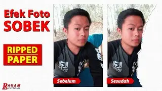 Cara Membuat Efek Foto Sobek di Photoshop - Ripped Paper