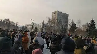 29 Января. Омск, Соборная площадь. задержания