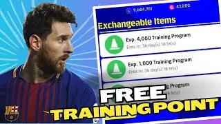 How To Get Unlimited Training Program Point In Efootball 2024 Mobile || 100% working tricks ||