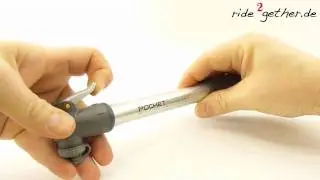 ride2gether.de | TOPEAK Minipumpe Pocket Rocket MasterBlaster