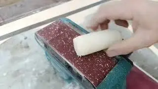 Как быстро очистить ленту шлифмашинки.