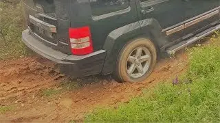 Jeep Cherokee KK (Liberty) off-road test