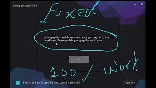 Fixed Error Of NOX APP PLAYER Without Installing Any Driver OR any software